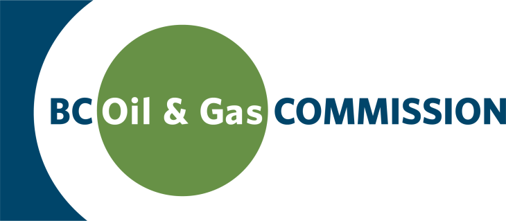 Oil Gas rectangle logo blue